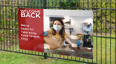 Welcome Back Takeaway Food Orders Only