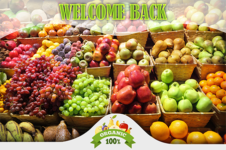Welcome Back Organic 100%