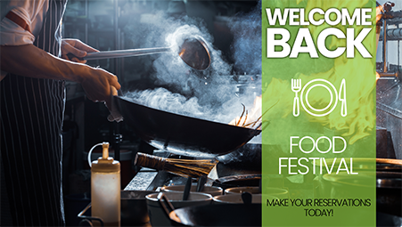 Welcome Back Food Festival