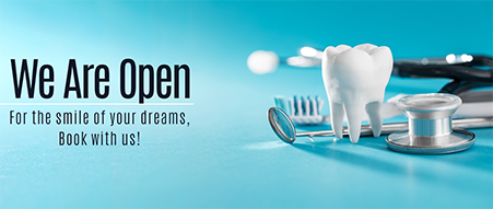 We Are Open For The Smile Of Your Dreams