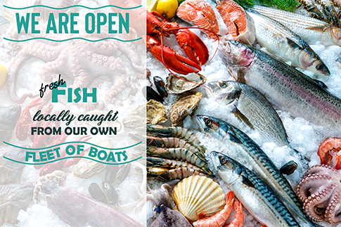 We Are Open Fresh Fish