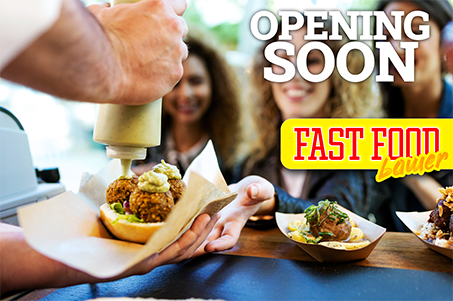 Opening Soon Fast Food