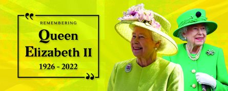 Remembering Queen Elizabeth Funeral Banner II