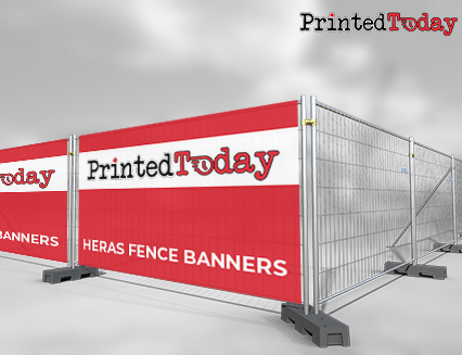 Heras construction fence mesh banners – PVC Mesh