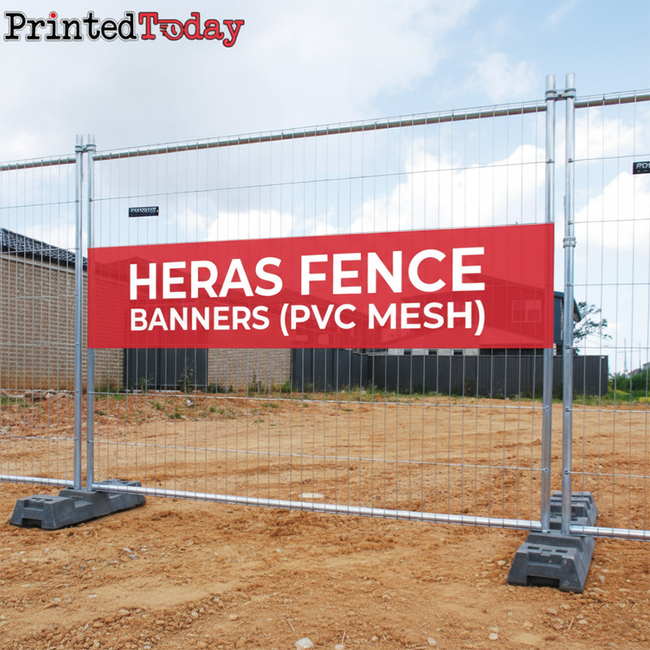 Heras Fence Banners – PVC Mesh