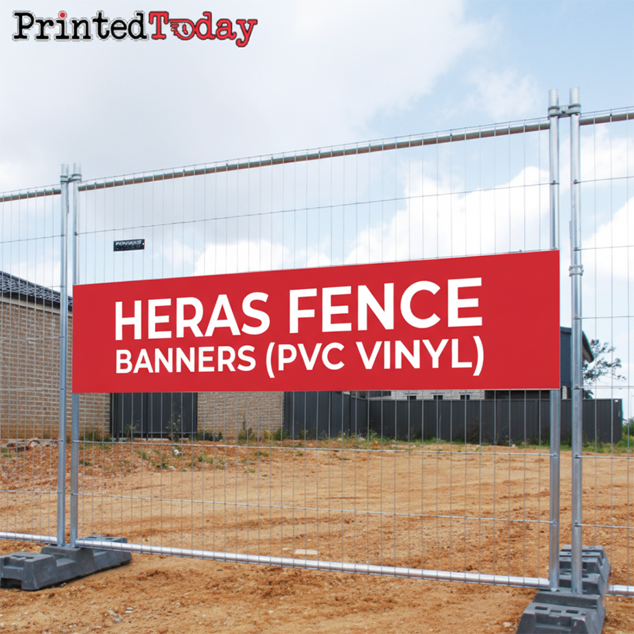 Heras Fence Banners – PVC Vinyl