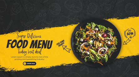 Menu Design Service