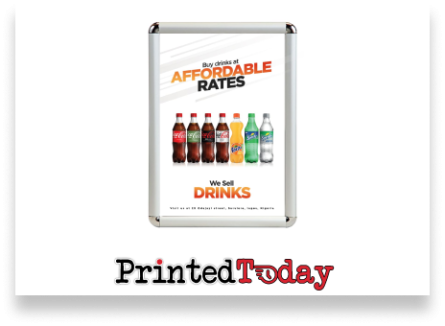 Aluminium Snap Poster Frame