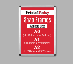 Aluminium Snap Poster Frame