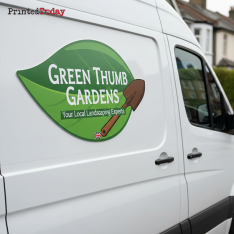 Magnetic Logo For Van