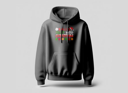 Balls Deep Into Christmas Hoodie