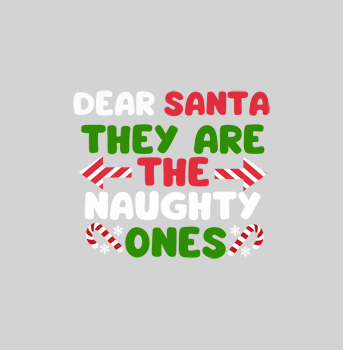 dear santa they are the naughty ones hoodie hover image
