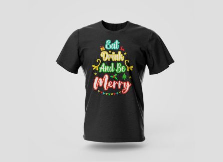 Eat drink and be merry classic t-shirt