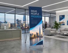 X/Pop up Banner Stand