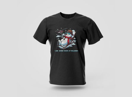 I Am Snow good at Relaxing t-shirt
