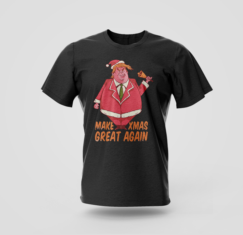 make xmas great again t-shirt