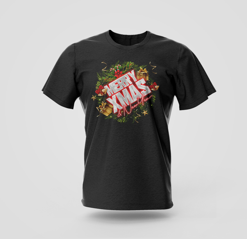 merry xmas & new year t-shirt