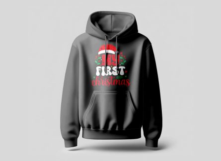 My First Christmas Hoodie