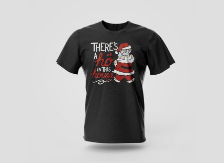 There’s a ho in this house modern T-Shirt