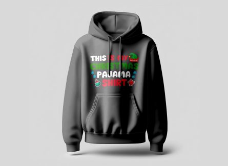 This is my Christmas Pajama hoodie