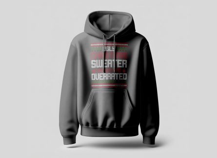 Ugly christmas sweater are hot and over rated hoodie