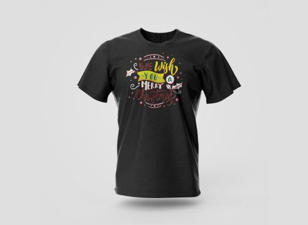 We wish you a merry Christmas t-shirt