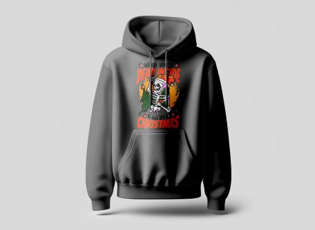 When You're Dead Inside But It's Christmas Classic Hoodie