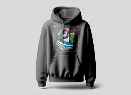 Winter is coming to the town Hoodie