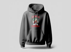 ho ho merry christmas classic hoodie