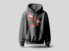santa is too late hoodie