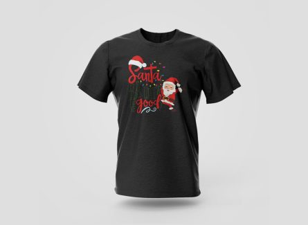 santa is too late t-shirt