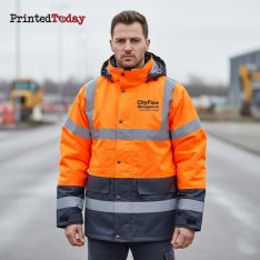 Customisable Premium Hi Vis Traffic Jacket