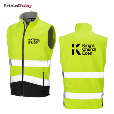 Personalised Hi Vis Safety Gillet