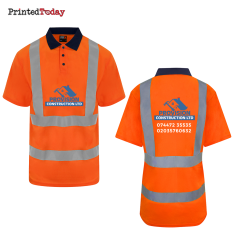 Custom Printed Hi-Vis Polo