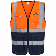 Branded Hi Vis Executive Vest