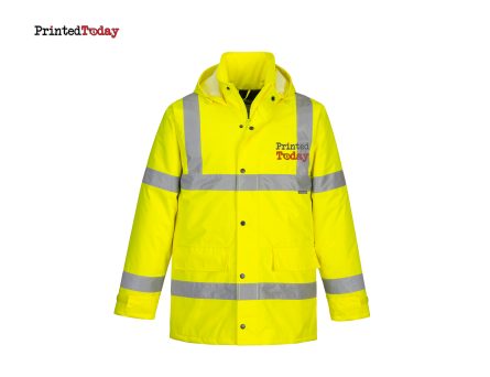 Customisable Hi Vis Traffic Jacket