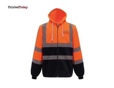 Hi Vis Hooded Sweatshirt