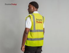 Indian Restaurant Personalised Hi Vis Waistcoat Jacket