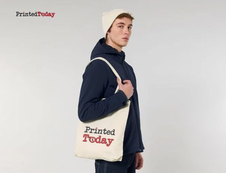 Custom Printed Cotton Shoppers (Long Handle)