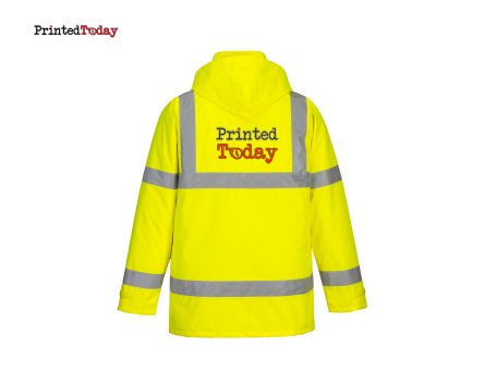Customisable Hi Vis Traffic Jacket