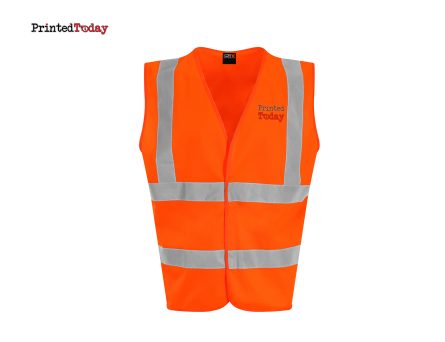Personalised Hi Vis Waistcoat Jacket