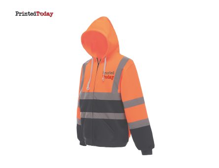 Hi Vis Hooded Sweatshirt