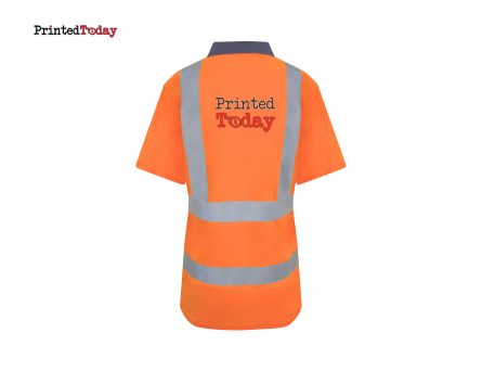 Custom Printed Hi-Vis Polo