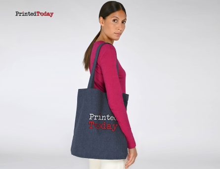 Custom Printed Cotton Shoppers (Long Handle)