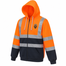 Personalised Hi-Vis Hoodie