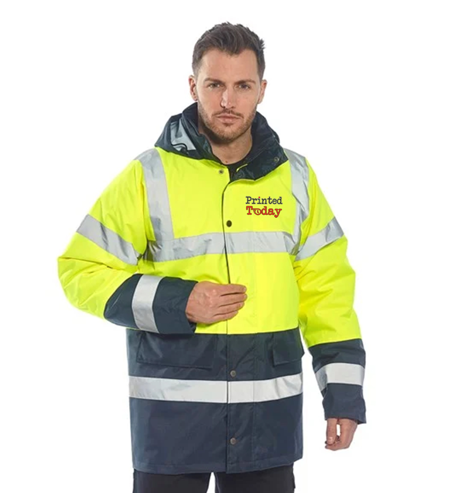 Customisable Premium Hi Vis Traffic Jacket