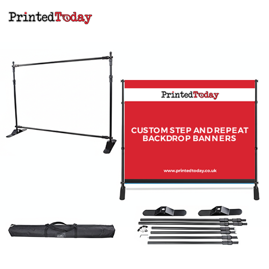 custom step and repeat backdrop Banners