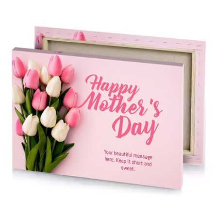 Floral Mother's Day Gift Canvas