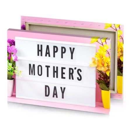 Mother's Day Lightbox Canvas