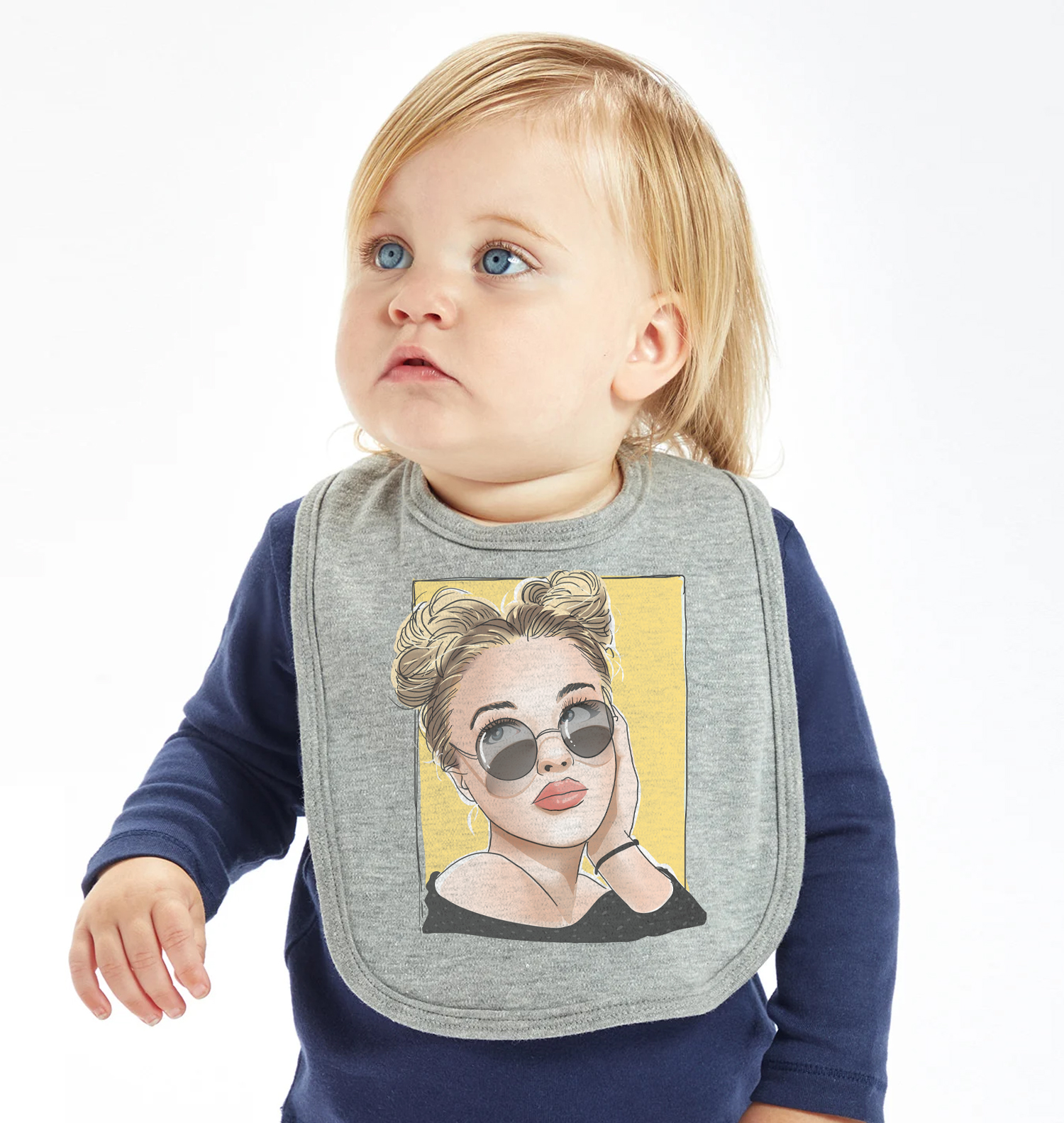 Custom Printed Baby Bibs